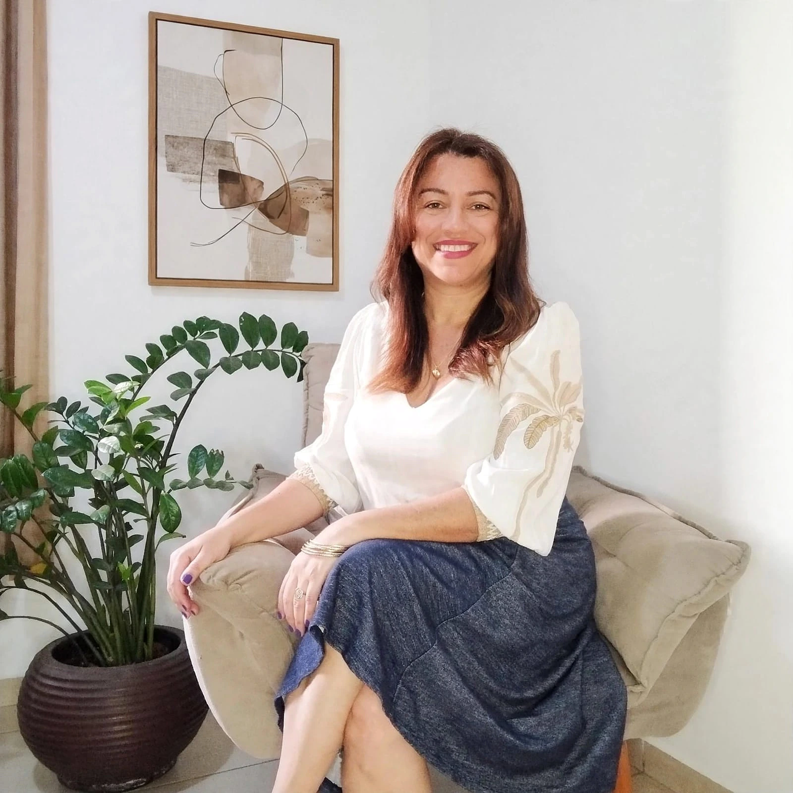 Cristiane Alves, terapeuta integrativa e facilitadora de Barras de Access