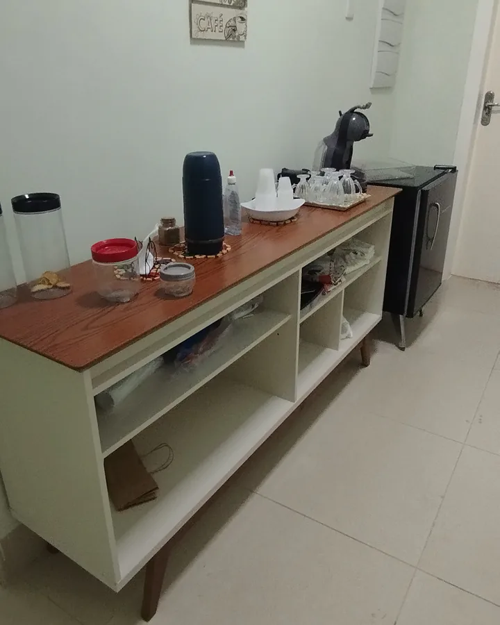 Área do café do Espaço Consciência em São José dos Campos